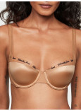 Комплект Білизни Victoria's Secret Very Sexy Smooth Logo Embroidery Lightly Lined Balconette Bra & Logo Embroidery Adjustable Thong Panty_2