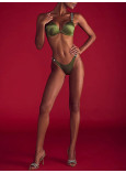 Комплект Білизни зі Стразами Victoria's Secret Very Sexy Bombshell Add-2-Cups Shine Strap Push-Up Bra& Shine Strap Thong Panty_1