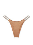 Комплект Білизни зі Стразами Victoria's Secret Very Sexy Shine Cradle Push-Up Bra & Shine Chain Strap Lace Brazilian Panty_7