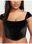 Комплект Білизни з Корсетом Victoria's Secret Dream Angels Velvet Corset Top & Velvet V-String Panty_7