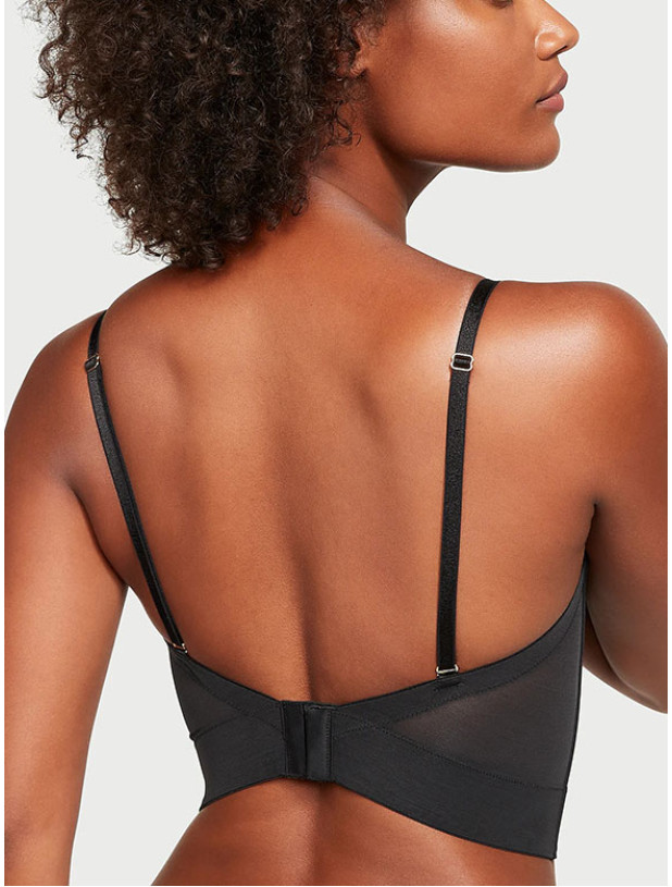 Комплект Білизни з Корсетом Victorias Secret Very Sexy Icon by Victoria's Secret VS Archives Monogram Corset Top & Lace Adjustable String Thong Panty_4