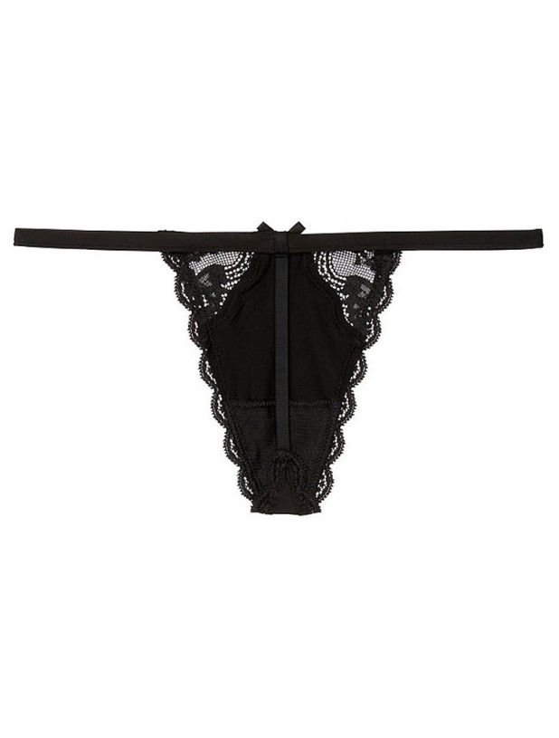 Трусики Стринги Victoria's Secret Very Sexy Mesh Lace V-String Knickers_4