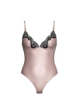 Боді Victoria's Secret Dream Angels Satin Lace-Trim Bodysuit_3