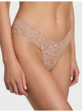 Трусики Стринги Кружевные Victoria's Secret The Lacie Lace Thong Panty_1