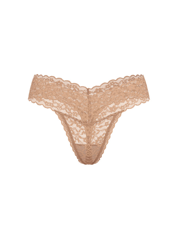 Трусики Стринги Кружевные Victoria's Secret The Lacie Lace Thong Panty_3