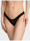 Трусики Стрінги Мереживні Victoria's Secret The Lacie Lace Ultra-Mini Scoop Thong Panty_1