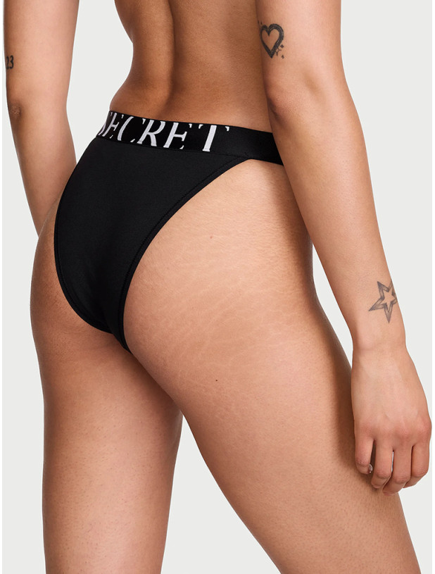 Трусики Victoria's Secret Logo Cotton Brazilian Panty_3