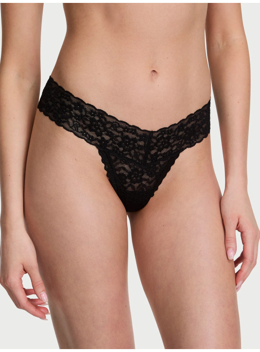 Трусики Стрінги Мереживні Victoria's Secret The Lacie Lace Thong Panty