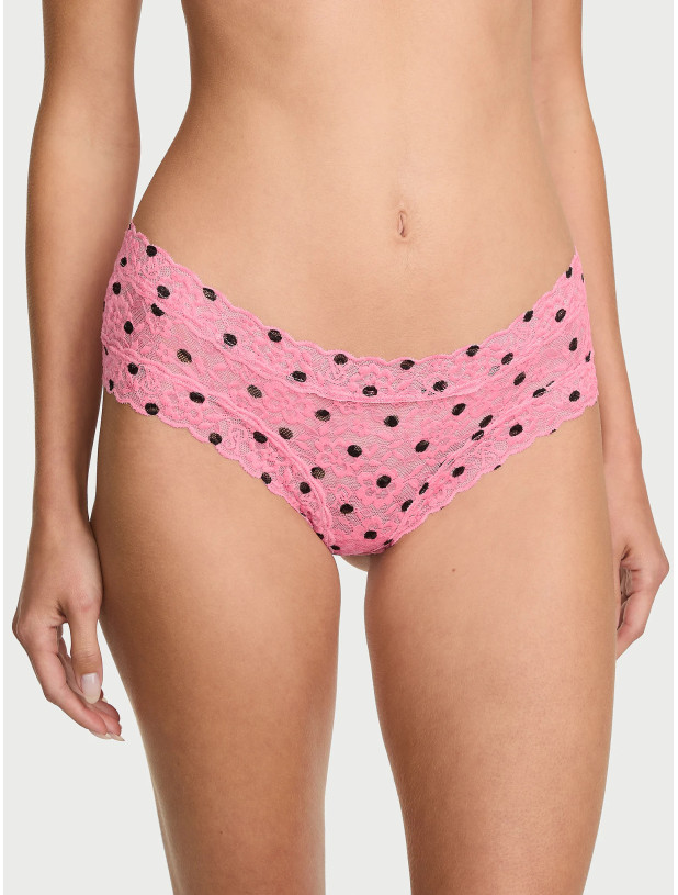 Трусики Чікі Мереживні Victoria's Secret The Lacie Little Lace Cheeky Panty_2