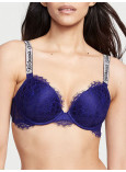 Комплект Білизни зі Стразами Victoria's Secret Very Sexy Shine Strap Push-Up Bra & Brazilian Panty_4