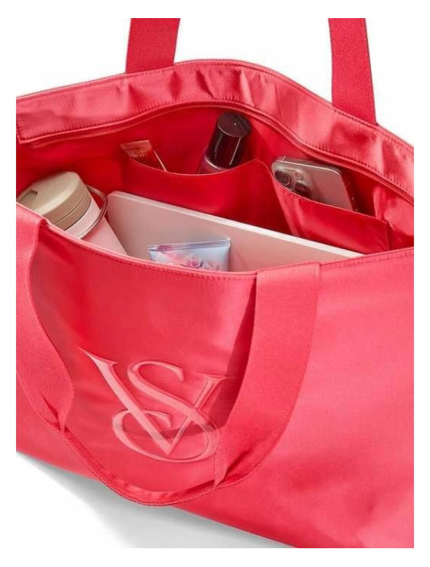 Сумка Monogram Logo Tote Bag Coral_2