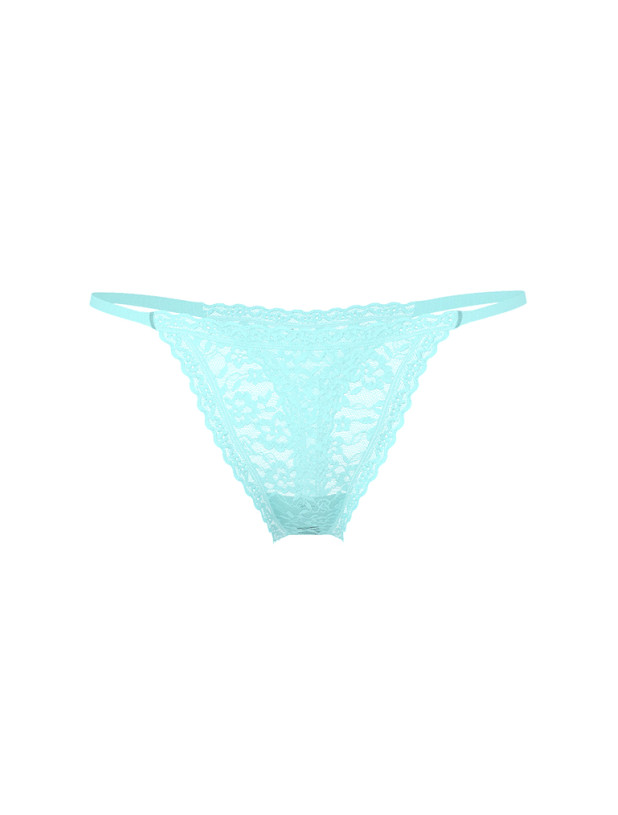 Трусики Стрінги Мереживні Victoria's Secret The Lacie Lace String Thong Panty_3