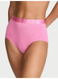 Хлопковые Трусики Брифы Victoria's Secret Logo Cotton Brief Panty_1