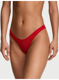 Трусики Стрінги Мереживні Victoria's Secret The Lacie Lace Ultra-Mini Scoop Thong Panty_1