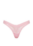 Трусики Стрінги Мереживні Victoria's Secret The Lacie Lace Ultra-Mini Scoop Thong Panty_3