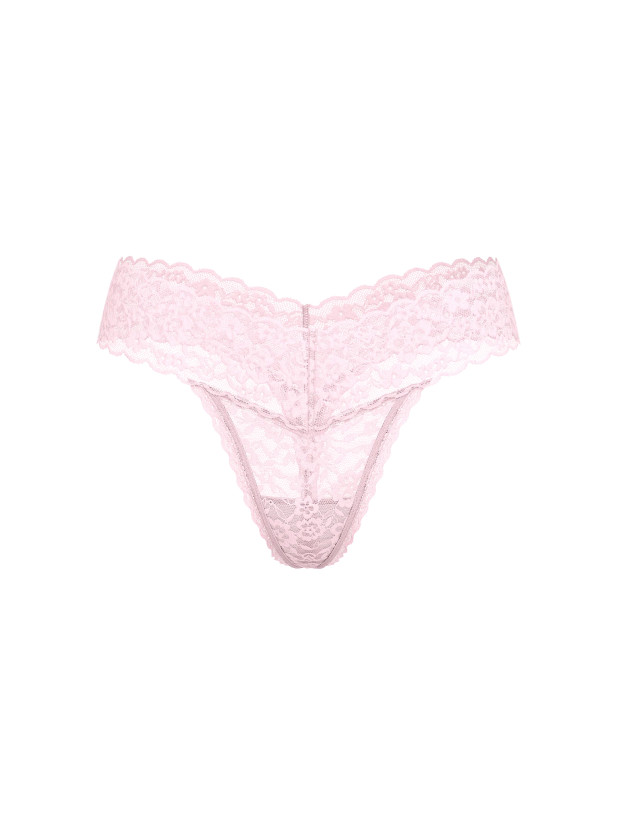 Трусики Стринги Кружевные Victoria's Secret The Lacie Lace Thong Panty_3