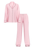Піжама Victoria's Secret Signature Satin Shine Long Pajama Set_4