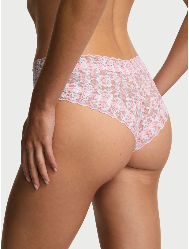 Трусики Чікі Мереживні Victoria's Secret The Lacie Little Lace Cheeky Panty_2