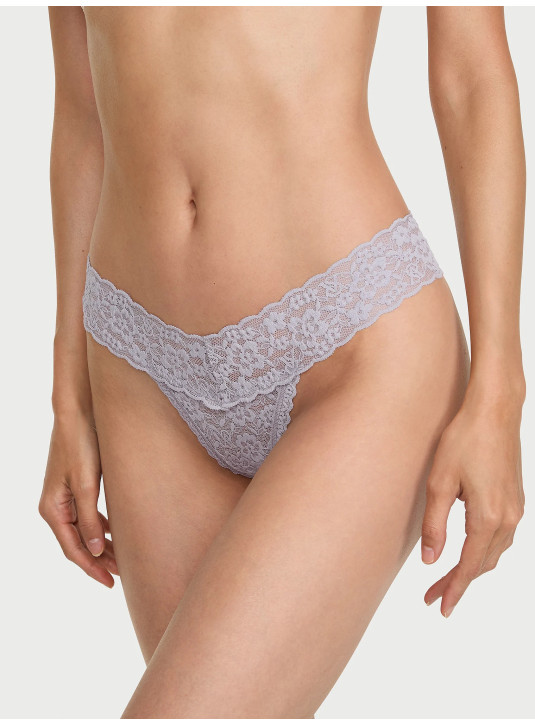 Трусики Стрінги Мереживні Victoria's Secret The Lacie Lace Thong Panty