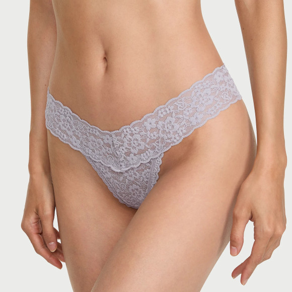Трусики Стрінги Мереживні Victoria's Secret The Lacie Lace Thong Panty