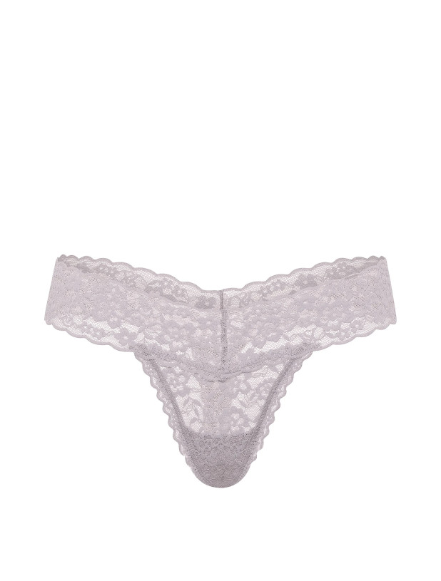 Трусики Стрінги Мереживні Victoria's Secret The Lacie Lace Thong Panty_3