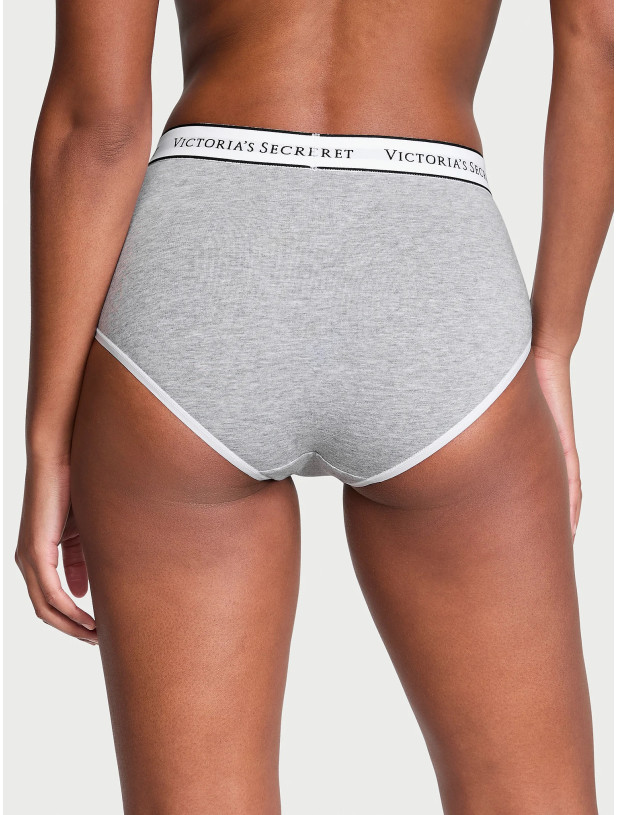 Бавовняні Трусики Бріфи Victoria's Secret Logo Cotton Brief Panty_2