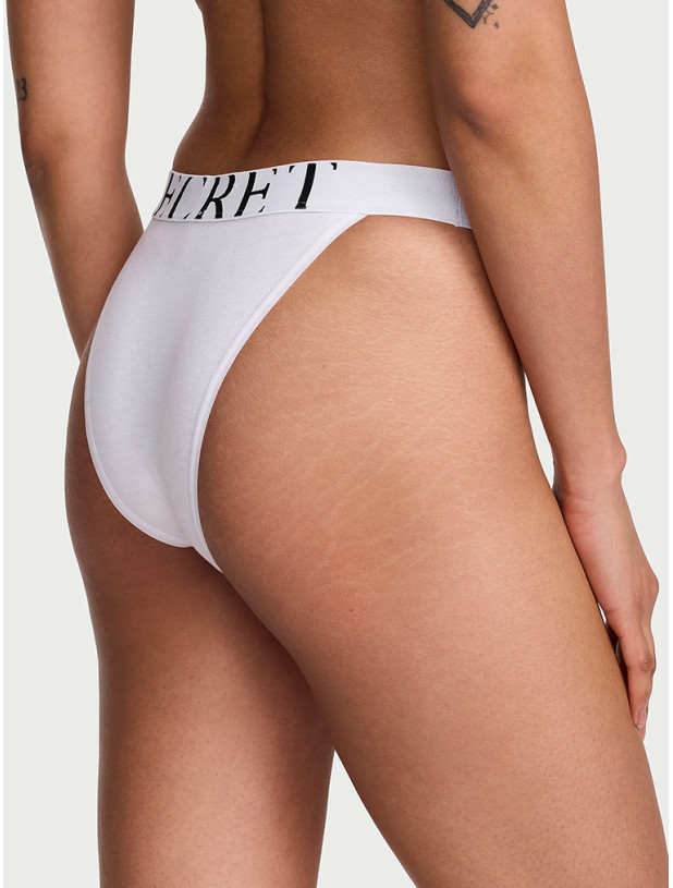 Трусики Victoria's Secret Logo Cotton Brazilian Panty_2
