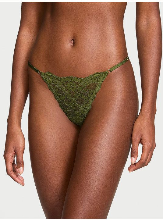 Трусики Стрінги Мереживні Victoria's Secret Dream Angels Lace Adjustable V-String Panty