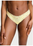 Бавовняні Трусики Бікіні Victoria's Secret Lace Waist Cotton Bikini Panty_2
