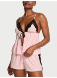 Пижама из Модала Victoria's Secret  SoSoft Modal Lace-Trim Flyaway Cami Set_1