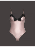 Боди Victoria's Secret Dream Angels Satin Lace-Trim Bodysuit_3