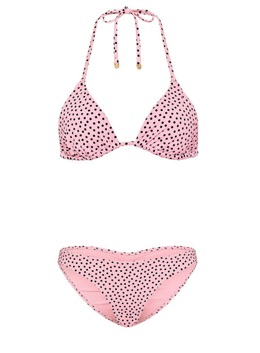 Купальник Бікіні Трикутник Victoria's Secret Triangle Bikini Top & Ruched Cheeky Bikini Bottom