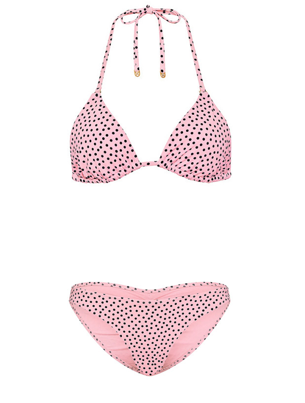 Купальник Бикини Треугольник Victoria's Secret Triangle Bikini Top & Ruched Cheeky Bikini Bottom_5